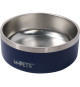 Gamelle - M PETS - ESKIMO - Double paroi 1.25 L - Noir - Acier inoxydable, antidérapant, inodore, antirouille, lavable