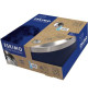 Gamelle - M PETS - ESKIMO - Double paroi 1.25 L - Noir - Acier inoxydable, antidérapant, inodore, antirouille, lavable