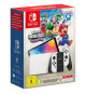 Console Nintendo Switch - Modele OLED  Blanc + Super Mario Bros. Wonder (Pré-installé) + 12 mois d'abonnement NSO (Code)