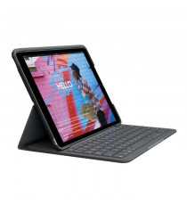 LOGITECH - Étui Clavier Bluetooth pour iPad 10.2 (7eme Génération) Slim Folio iPad 10.2 (7e, 8e et 9e génér) -  AZERTY - Gris