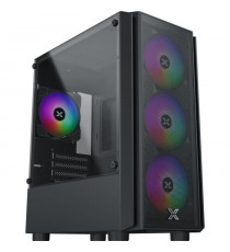 Boîtier PC Mini Tour sans alim - XIGMATEK NYX Air (Noir) - Micro ATX/Mini-ITX - 4x120mm RGB Fixe - Mesh - USB 3.0/2.0