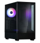 Boîtier PC Mini Tour sans alim - ZALMAN P10 (Noir) - Micro ATX/Mini-ITX - 1x120mm A-RGB - USB-C/3.0/HD Audio - Verre trempé
