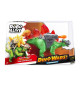 Dino Robotique - ZURU - Dino Wars Stegosaurus - Stégosaure Robo Alive avec armure, plaques lumineuses et pistolet