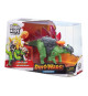 Dino Robotique - ZURU - Dino Wars Stegosaurus - Stégosaure Robo Alive avec armure, plaques lumineuses et pistolet
