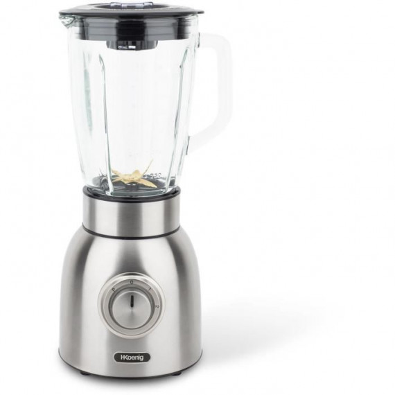 Blender - H.Koenig - MXK32 - 1000 W - 1,5 L - Lame titane - 2 vitesses + Pulse