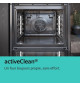 Four pyrolyse Softclose - SIEMENS IQ500 - HB578HBS7F - Noir - 8 modes de cuisson - 59,5 x 59,4 x 54,8 cm