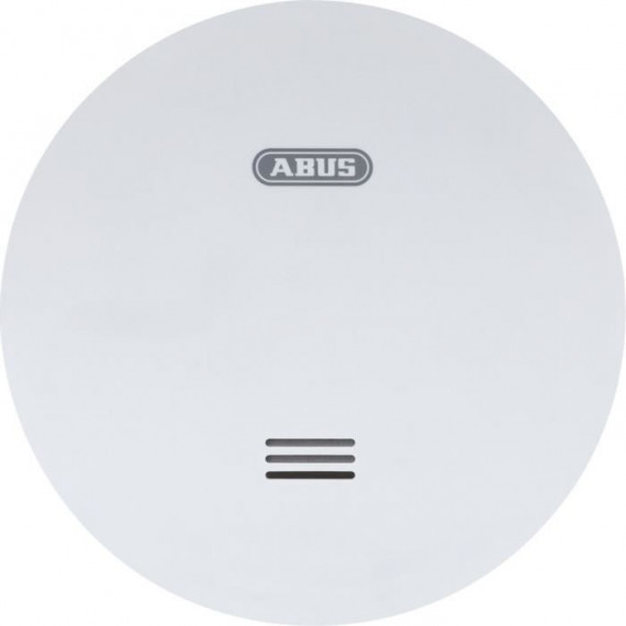 Détecteur de fumée - ABUS - RWM160 - Design ultraplat - Protection 40 m² - Alarme 85 dB - Pile lithium 10 ans