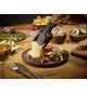 Raclette Gril - SEVERIN - RG2360 - 4 pers. - Compacte - Plaque 24 x 24 cm - Inclus 4 Poelons et spatules - Noir