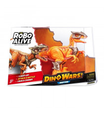 Jouet robotique - ZURU - Robo Alive Dino Wars Raptor - Armure, lumiere et technologie avancée