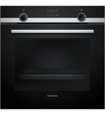 Four pyrolyse - SIEMENS IQ300 - HB574ABR3F - Noir - 7 modes de cuisson - 59,5 x 59,4 x 54,8 cm