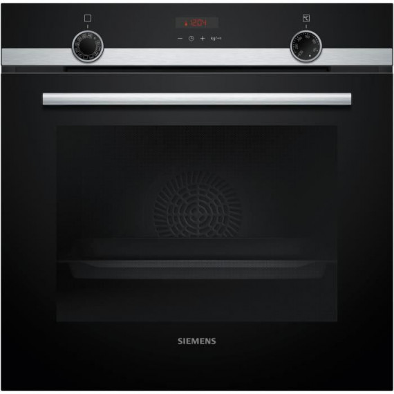 Four pyrolyse - SIEMENS IQ300 - HB574ABR3F - Noir - 7 modes de cuisson - 59,5 x 59,4 x 54,8 cm