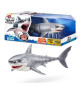 Jouet Interactif - ZURU - Shark Attack Robo Alive - Grand requin blanc avec mouvements réalistes et yeux brillants