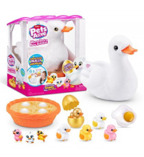Jouet Interactif - ZURU - Mama Duck - Canetons interactifs suivant leur maman avec surprises a découvrir