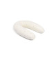 doomoo Coussin de Grossesse & d'Allaitement 2 en 1 Twisty - Ultra Confort - Remplissage Microbilles ultra-fines, Creme