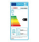 Four ecoclean - BOSCH SER4 - HQA534BB3F - Noir - 8 modes de cuisson - 59,5 x 59,4 x 54,8 cm