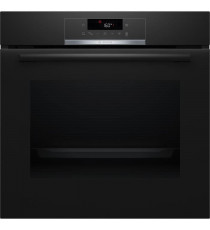 Four pyrolyse Softclose - BOSCH  SER4 - HQG572BB3F - Noir - 8 modes de cuisson - 59,5 x 59,4 x 54,8 cm