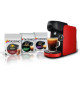 Machine a café + 3 packs T-discs - BOSCH - TASSIMO FINESSE TAS163E - 1400 W - 0,7 L - Multi-boissons - IntensityBoost - Noir