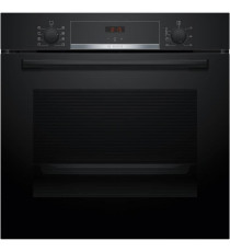 Four encastrable EcoClean - BOSCH SER4 - HBA553BA3F - Noir - 71 L - Classe énergie A+ - 59,5 x 59,4 x 54,8 cm