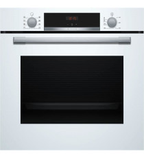 Four encastrable Ecoclean -BOSCH SER4 - HBA553BV3F - Blanc - 71 L - Classe énergie A+ - 59,5 x 59,4 x 54,8 cm
