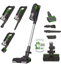 Aspirateur Balai sans fil - HOOVER HF920P - 65 AW - 86 dBA - Ecran LED - Vert / Gris