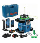 Laser rotatif Bosch Professional GRL 650 CHVG avec batterie, piles, cellule, lunettes, supports, platine, en coffret - 060106…