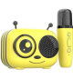 Kit karaoké / Enceinte Bluetooth et micro sans fil - CGV - MAYA, Effets voix magiques, Autonomie 8h, Recharge USB