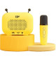 Kit karaoké / Enceinte Bluetooth et micro sans fil - CGV - MAYA, Effets voix magiques, Autonomie 8h, Recharge USB