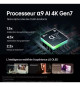 LG 48C4 - TV OLED 48 (121 cm) - 4K UHD 3840x2160 100Hz - a9 AI Processor 4K Gen 7 - HDR - Smart TV - 4xHDMI 2.1 - WiFi