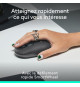 Souris - Sans fil - Logitech - Pop Mouse - Graphite