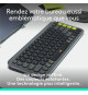 Clavier - Sans fil - Logitech - Pop Icon Keys -  AZERTY - Graphite