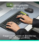 Clavier - Sans fil - Logitech - Pop Icon Keys -  AZERTY - Graphite