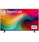 LG 65NANO81 - TV NANOCell 65 (164 cm) - 4K UHD 3840x2160 - a5 AI Processor 4K Gen7 - HDR10+ - TV connecté - 3xHDMI 2.0 - WiFi