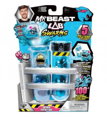 Figurines Miniatures - MrBeast Lab Swarms - 5 modeles aléatoires, 2,5 cm, plus de 100 a collectionner