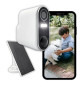 Caméra de surveillance extérieure sans fil avec panneau solaire Konyks Camini Air 2 Solar