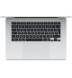 Apple - 15'' MacBook Air M3 - RAM 16Go - Stockage 256Go - CPU 8 coeurs - GPU 10 coeurs - Argent