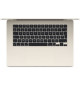 Apple - 15'' MacBook Air M3 - RAM 16Go - Stockage 256Go - CPU 8 coeurs - GPU 10 coeurs - Starlight