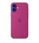APPLE iPhone 16 Plus - Coque en silicone avec MagSafe - Fuchsia