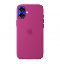 APPLE iPhone 16 Plus - Coque en silicone avec MagSafe - Fuchsia