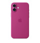 APPLE iPhone 16 Plus - Coque en silicone avec MagSafe - Fuchsia