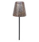 Lampe solaire - GARDEN ID Or - Ø12 h70 cm - Autonomie 6-8h - Pied stabilisateur - Bouton on/off - Sans câblage - Pile AAA.