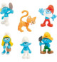 Figurines - GIOCHI PREZIOSI - Les Schtroumpfs - Coffret 6 figurines 5 cm dont 1 exclusive Gargamel - a partir de 3 ans - PUF14