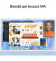 Apple iMac 24 ecran retina 4,5K 256Go SSD 16Go RAM Puce M4 CPU 8 coeurs GPU 8 coeurs Bleu (2024)