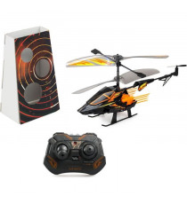 Hélicoptere Télécommandé - FLYBOTIC - Helico Hover Blast - 23 cm - orange et noir - des 8 ans