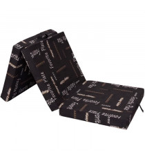 Chauffeuse pliante - SAMBA - Multi-position - Motif - 190 x 70 x 9 cm