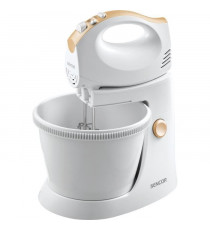 Batteur a main avec bol rotatif - SENCOR - SHM 5330-EUE3 - 500 W - Blanc