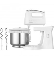 Batteur a main avec bol rotatif - SENCOR - SHM6206SS - 500W - Argent