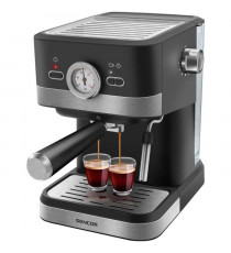 Machine a expresso - SENCOR - SES 1721BK - 1050 W - 20 bars - Noir