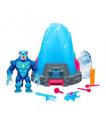 Cryo Lab - MOOSE TOYS - Mr. Beast Lab - 18 cm, 30 Lumieres et Sons, 2 Fauves a Collectionner