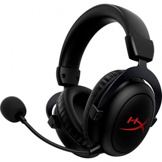 Casque Gamer Sans Fil - HYPERX Cloud Core - PC - Circum-aural - Réduction de bruit - Noir