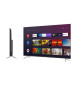 CONTINENTAL EDISON - TV LED UHD 4K - 55'' (139,7 cm) - Smart Android TV - Wifi Bluetooth - 4xHDMI - 3xUSB - Noir
